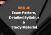RRB JE 2019 Exam Pattern, Detailed Syllabus and Study Material RRB JE 2019 Exam pattern, Detailed Syllabus and Study Material