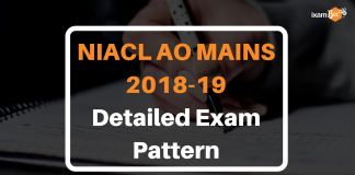 NIACL AO Mains: Detailed Exam Pattern NIACL AO Mains Detailed Exam Pattern