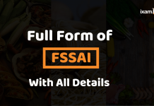 Full Form of FSSAI with All Details Full Form of FSSAI with all details