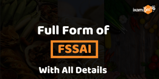 Full Form of FSSAI with all details