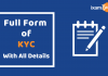 Full Form of KYC with All Details KYC Full Form with all details