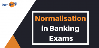 Normalisation of Score in Banking Exams