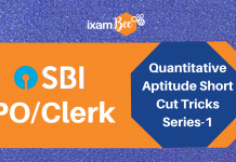 2019 SBI PO/Clerk Quantitative Aptitude Short Cut Tricks Series-1
