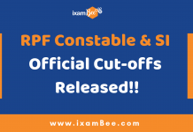 RPF SI & Constable Cut-offs Released: Check Now RPF Constable & SI Cut-offs