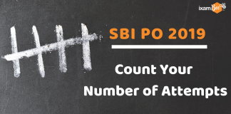 2019 SBI PO: Number of Attempts in Exam SBI PO Number of Attempts