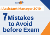 IDBI Assistant Manager 2019: 7 Mistakes to Avoid Before IDBI AM Exam