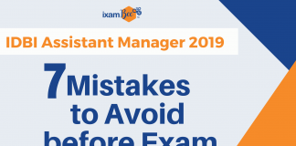 IDBI Assistant Manager 2019: 7 Mistakes to Avoid Before IDBI AM Exam