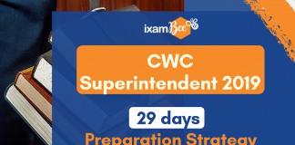 CWC Superintendent 2019: 29 Days Preparation Strategy