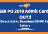SBI PO Admit Card 2019: Direct Link to Download SBI PO Prelims Call Letters