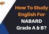 How To Prepare English For NABARD Grade A and B? nabard english