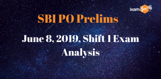 SBI PO Prelims: June 8, 2019, Shift 1 Exam Analysis
