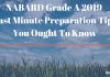 NABARD Grade A 2019: Last Minute NABARD Preparation Tips You Ought To Know