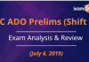 LIC ADO Pre Shift 1 Exam Analysis and Review (July 6, 2019)