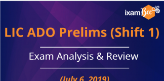 LIC ADO Pre Shift 1 Exam Analysis and Review (July 6, 2019)