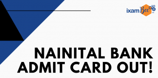 Nainital Bank Admit Card 2019 for Clerk,SO&PO Out: Check Now Nainital Bank Admit Card Out