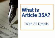 Article 35 A With All Details Article 35A