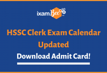 HSSC Clerk Admit Card 2019 Released hssc clerk exam dates & admit card