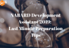 NABARD Development Assistant 2019: Last Minute Preparation Tips