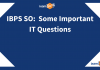 IBPS SO : Some Important IT Questions