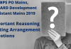 IBPS PO Mains, NABARD Development Assistant Mains 2019: Important Reasoning Seating Arrangement Questions