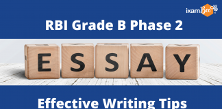 RBI Grade B Phase 2: Effective Essay Writing Tips