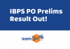 IBPS PO Prelims 2019 Result Out: Check at  ibpsonline.ibps.in