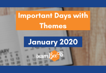 Important Days for the Month of January