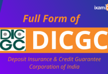 Full-Form of DICGC with All Details