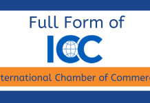 Full-Form of ICC with All Details