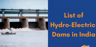 Complete List of Hydro-Electric Power Plants in India dams