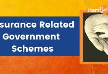 Insurance Schemes Launched by the Government of India