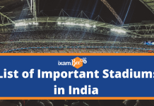 List of Important Sports Stadiums in India