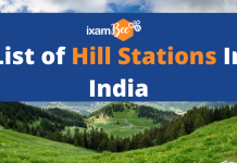 Hill Stations in India- SEBI Grade A/SSC CGL