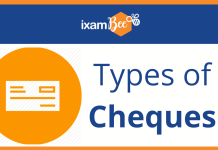 Types of Cheque and its features