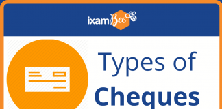 Types of Cheque and its features