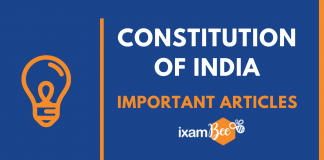 Constitution of India: Important Articles