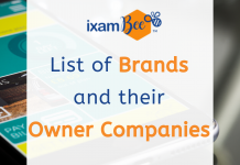 List of Brands and their owner companies List of Brands