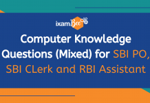 Test Yourself: Computer Knowledge Questions (Mixed) for SBI Clerk Mains, IBPS PO, and SBI PO Computer Knowledge Questions