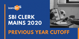 SBI Clerk Mains 2020: Previous Year Cutoffs