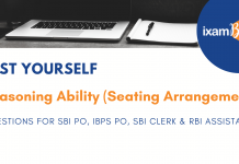 Test Yourself: Reasoning Ability (Seating Arrangement) Questions for RBI Assistant, IBPS PO, SBI Clerk, and SBI PO