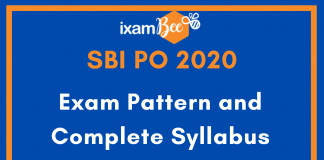 SBI PO Recruitment 2020: Exam Pattern and Complete Syllabus