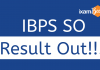 IBPS SO Final Result 2019-20 Out: Check Result Here