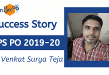 IBPS PO 2019-2020: Success Story