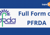 Full Form of PFRDA with All Details