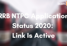 RRB NTPC 2020 Application Status Link Active: Know In Detail RRB NTPC