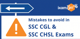Mistakes to avoid in SSC CGL/ SSC CHSL Exams Mistakes to avoid in SSC Exams