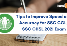 Tips to Improve speed and accuracy for SSC CGL/ SSC CHSL 2024