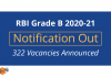 RBI Grade B 2020-21: RBI Grade B Notification, Exam Pattern, Vacancy And Other Details