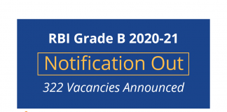 RBI Grade B 2020-21: RBI Grade B Notification, Exam Pattern, Vacancy And Other Details