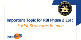 Important Topic for RBI Phase 2 ESI: Social Structures in India